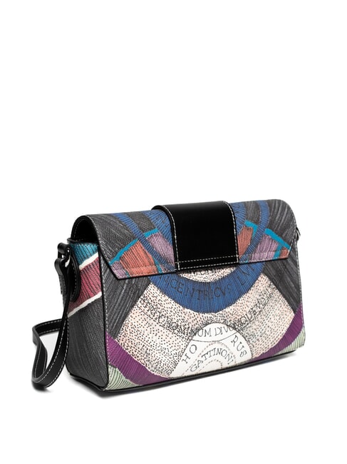 PLANETARIUM Bolso de hombro con solapa noche/negro - Bolsos Mujer