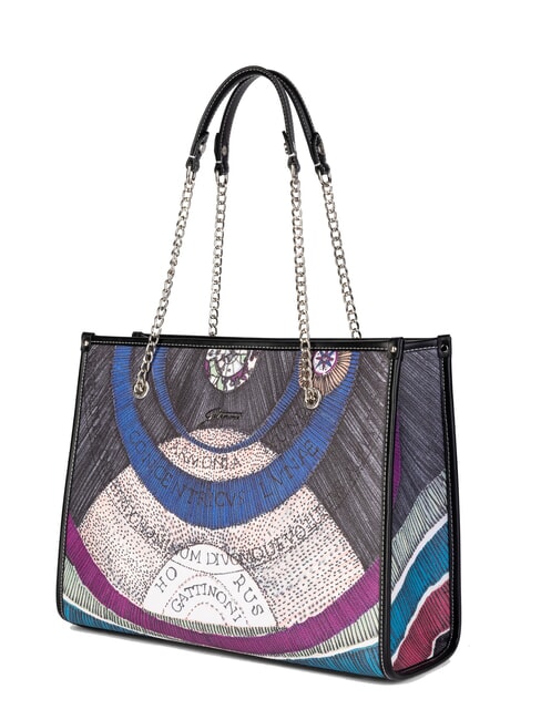 PLANETARIUM Bolso de hombro con asa de cadena noche/negro - Bolsos Mujer