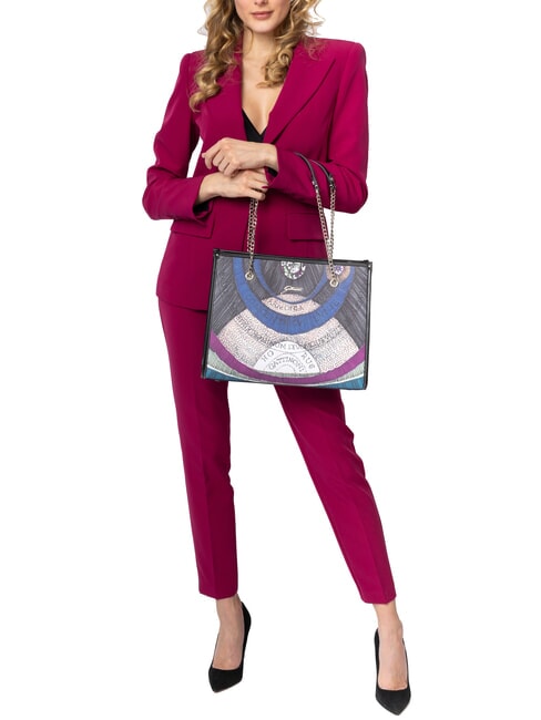 PLANETARIUM Bolso de hombro con asa de cadena noche/negro - Bolsos Mujer