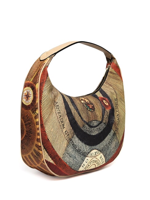 PLANETARIUM Bolso de hombro clásico/beige - Bolsos Mujer