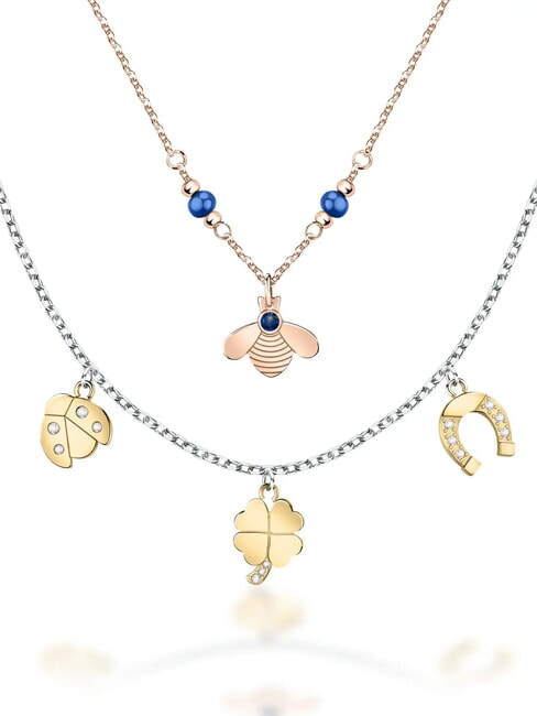 TALISMANI  Collar de cristal GRIS - Collares