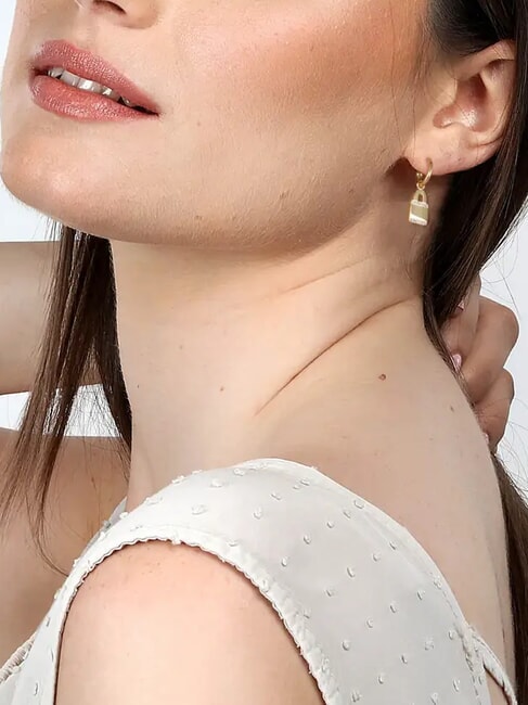 TALISMANI  Pendientes de cristal oro - Pendientes