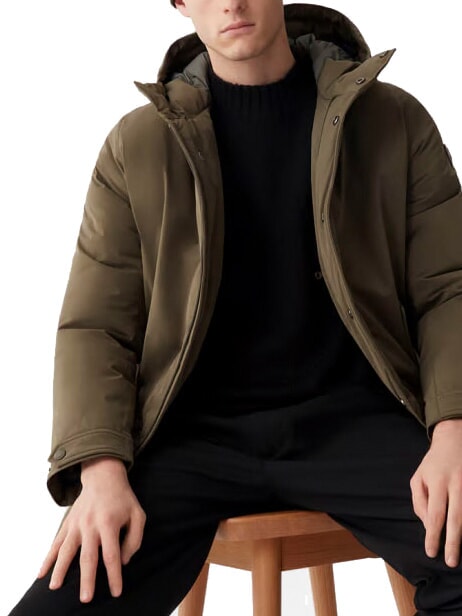 ENDURANCE Parka acolchada con capucha arbusto - Chaquetas de hombre