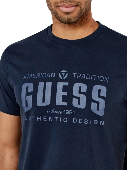 SS BSC TRADITION  Camiseta de algod&oacute;n azul inteligente multi - camiseta