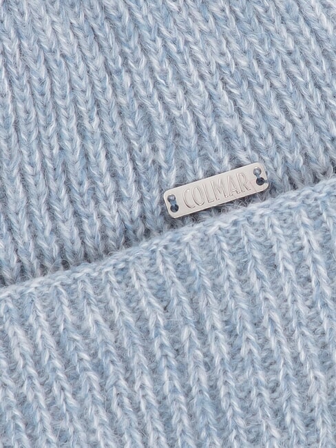 KISSY Gorro con pu&ntilde;os acanalados azul angelical - Sombreros