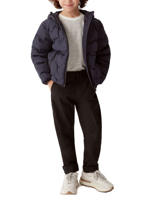 UNCOMMON Chaqueta acolchada con capucha Azul marino - Chaquetas de beb&eacute;