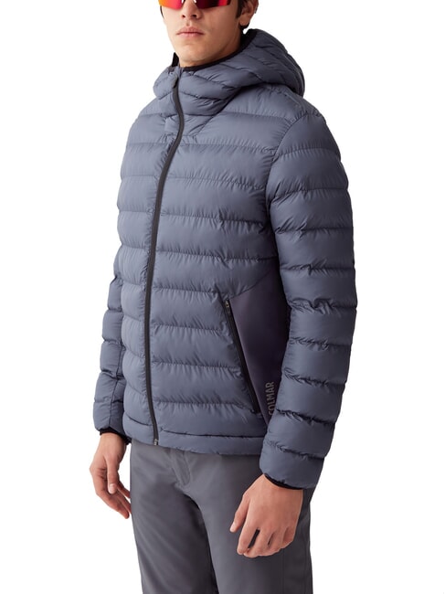 CAPTION Chaqueta con capucha de capa intermedia pizarra - Chaquetas de hombre