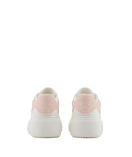 ARMANI EXCHANGE A|X Zapatillas de deporte para mujer blanco roto + rosa claro - Zapatos Mujer - 3