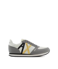 ARMANI EXCHANGE RIO Zapatillas bajas gris neutro + blanco roto - Zapatos Hombre - 2