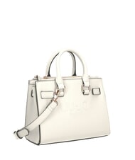 LIUJO HALONA Bolso tote pequeño hecho a mano OFFWHITE - Bolsos Mujer - 2