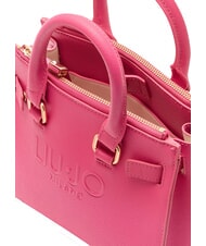 LIUJO HALONA Bolso tote pequeño hecho a mano rosa oscuro - Bolsos Mujer - 4