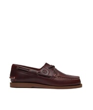 TIMBERLAND CLASSIC BOAT  Zapatos n&aacute;uticos de piel burdeos de grano entero - Zapatos Mujer - 2