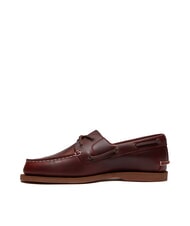TIMBERLAND CLASSIC BOAT  Zapatos n&aacute;uticos de piel burdeos de grano entero - Zapatos Mujer - 3