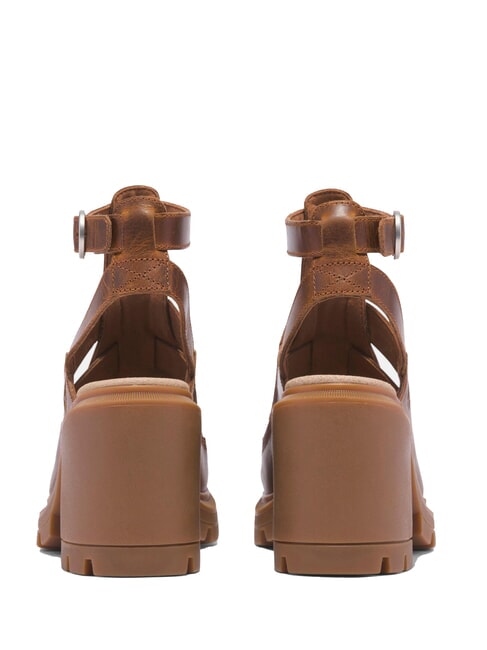 ALLINGTON Sandalias altas de piel &oacute;xido de grano completo - Zapatos Mujer