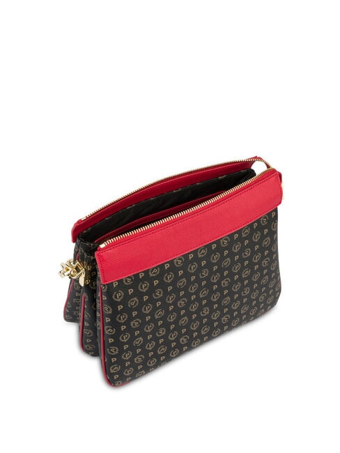 HERITAGE CLASSIC Bolso de hombro con correa para el hombro laca negra - Bolsos Mujer