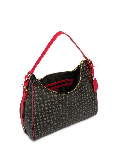 HERITAGE  Bolso de hombro laca negra - Bolsos Mujer