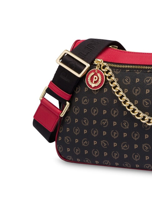 HERITAGE CLASSIC Bolso de hombro laca negra - Bolsos Mujer