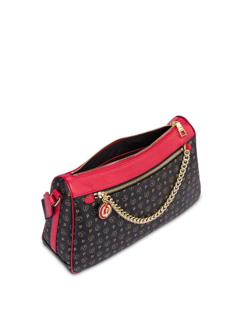 HERITAGE CLASSIC Bolso de hombro laca negra - Bolsos Mujer