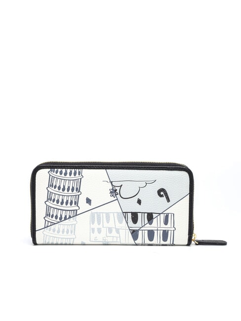 TUA CARTOLINE Italia Cartera con cremallera multi - Carteras Mujer