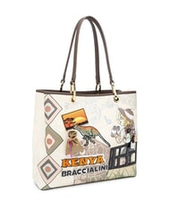 BRACCIALINI CARTOLINE Kenya Bolso de hombro - Bolsos Mujer