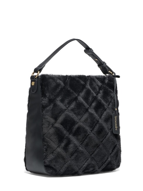 ICONS Hobo Bolso de hombro negro - Bolsos Mujer