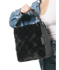 BRACCIALINI ICONS Hobo Bolso de hombro negro - Bolsos Mujer - 5