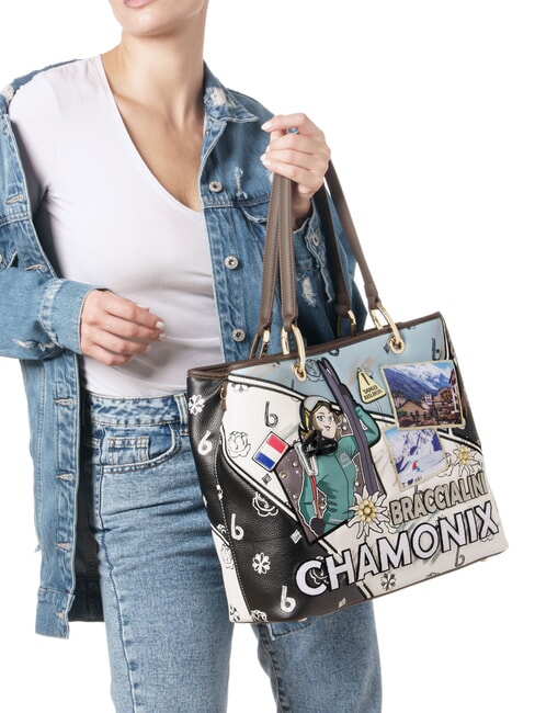 CARTOLINE Chamonix Bolso de hombro, con correa para el hombro multi - Bolsos Mujer