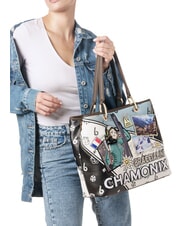 BRACCIALINI CARTOLINE Chamonix Bolso de hombro, con correa para el hombro multi - Bolsos Mujer - 4