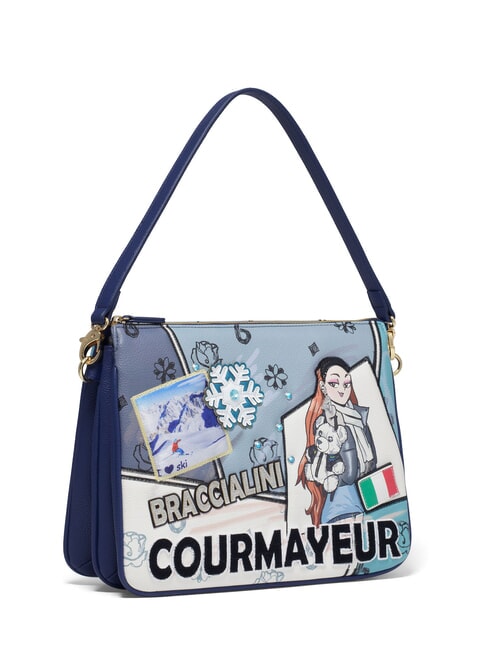 CARTOLINE Courmayeur Bolso de hombro, con correa para el hombro multi - Bolsos Mujer