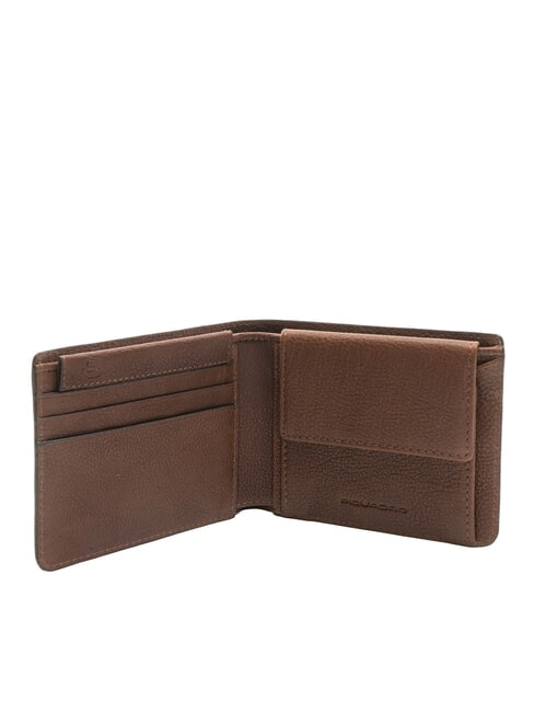 CRONUS  Cartera de cuero BROWN - Carteras Hombre
