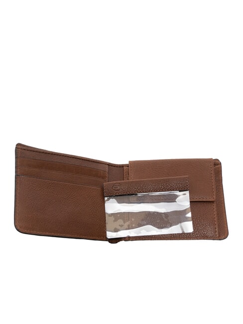 CRONUS  Cartera de cuero BROWN - Carteras Hombre