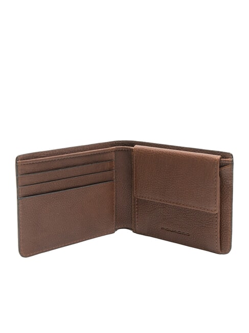 CRONUS  Cartera de cuero BROWN - Carteras Hombre