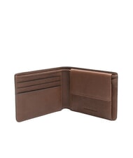 PIQUADRO CRONUS  Cartera de cuero BROWN - Carteras Hombre - 5