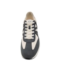 ARMANI EXCHANGE A|X LOGO Zapatillas blanco roto + gris oscuro - Zapatos Hombre - 3