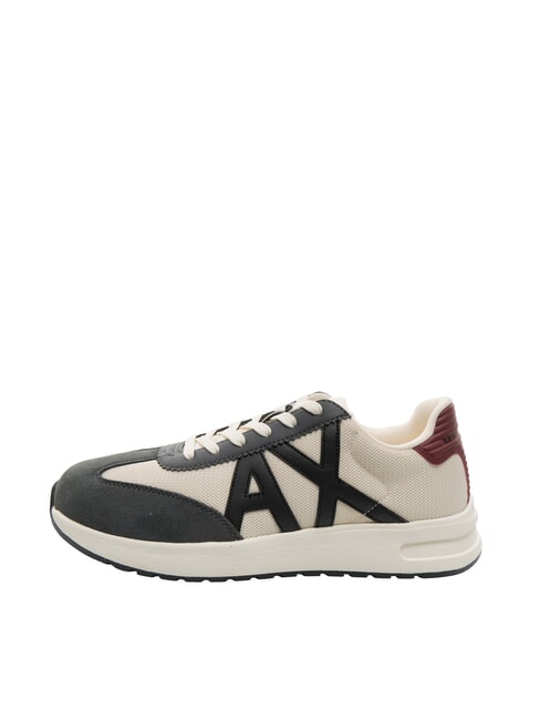 A|X LOGO Zapatillas blanco roto + gris oscuro - Zapatos Hombre