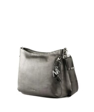 MANDARINA DUCK MELLOW LUX Bolso bandolera en piel texturizada grafito - Bolsos Mujer - 2