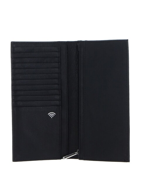 MELLOW URBAN Cartera de cuero vertical negro - Carteras Hombre