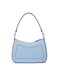 RALPH LAUREN DANNI Bolso bandolera, con bandolera, en piel azul cielo - Bolsos Mujer - 3