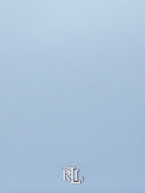 DANNI Bolso bandolera, con bandolera, en piel azul cielo - Bolsos Mujer