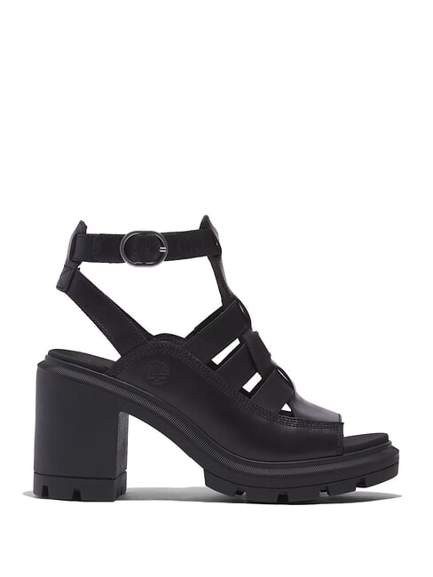 ALLINGTON Sandalia alta de pescador negro de grano completo - Zapatos Mujer