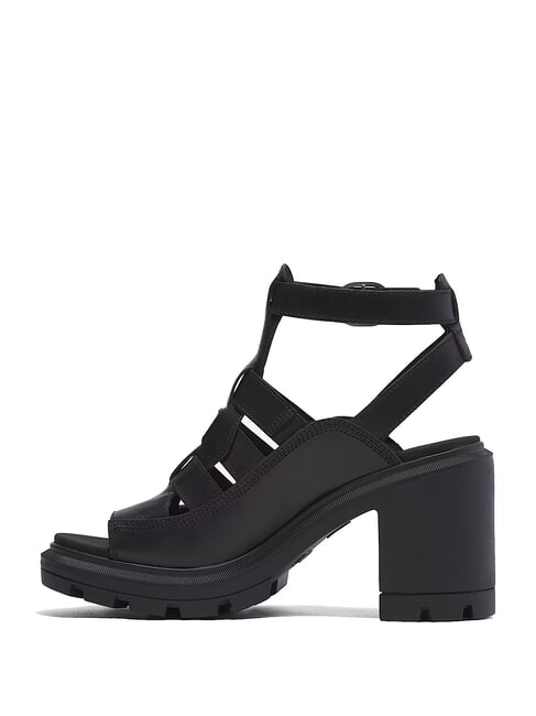 ALLINGTON Sandalia alta de pescador negro de grano completo - Zapatos Mujer