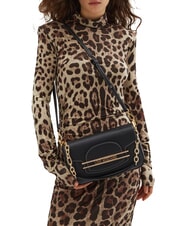 LOVE MOSCHINO CHAIN  Bolso de hombro, con correa para el hombro negro - Bolsos Mujer - 4