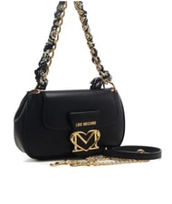 LOVE MOSCHINO ANCHOR Bolso de hombro, con correa para el hombro negro - Bolsos Mujer - 4