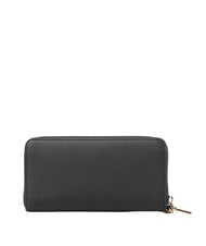 LOVE MOSCHINO GOLD LETTERING Cartera con cremallera negro - Carteras Mujer - 3