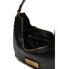 LOVE MOSCHINO ANCHOR Bolso de hombro tipo hobo, con correa para el hombro negro - Bolsos Mujer - 3