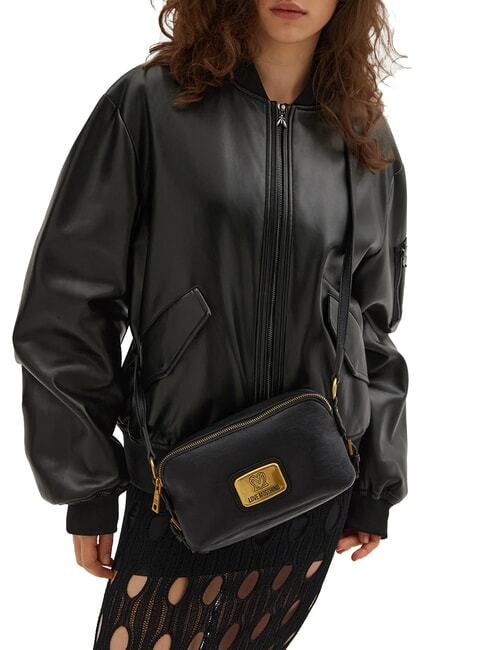 ANCHOR  Mini bolso de hombro negro - Bolsos Mujer