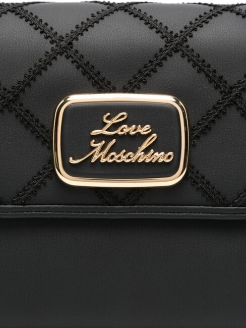 LOVE Bolso de hombro negro - Bolsos Mujer