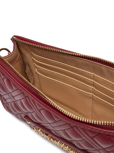 QUILTED  Bolso de hombro vino - Bolsos Mujer