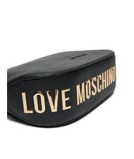LOVE MOSCHINO SMOOTH Bolso de hombro negro - Bolsos Mujer - 3