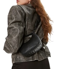 LOVE MOSCHINO GIANT  Mini bolso con bandolera negro - Bolsos Mujer - 5